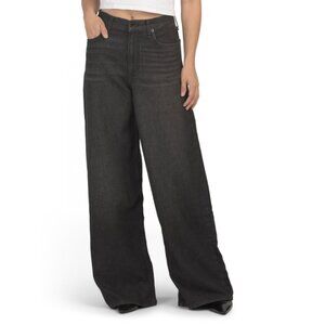 RAG & BONE Washed Black Ultra Stretch Serena High Rise Jeans